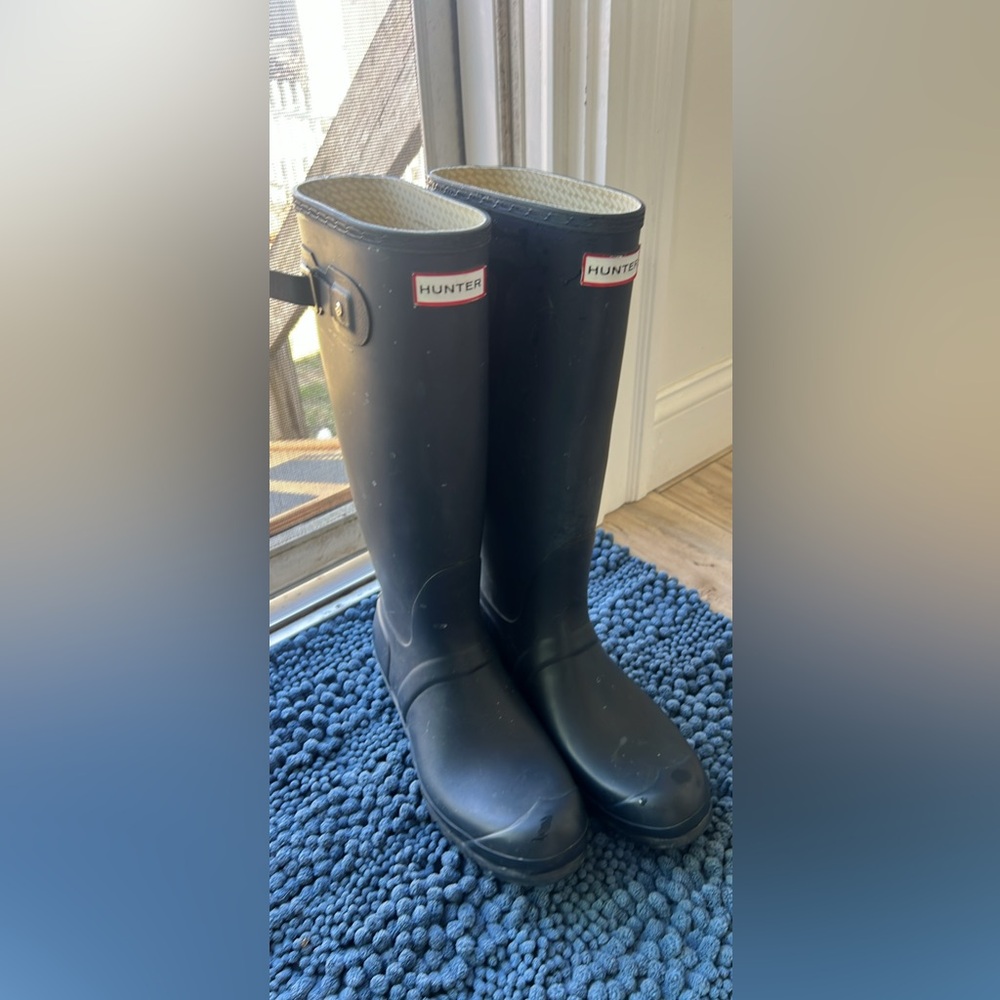 Hunter Black Women's Winter & Rain Boots